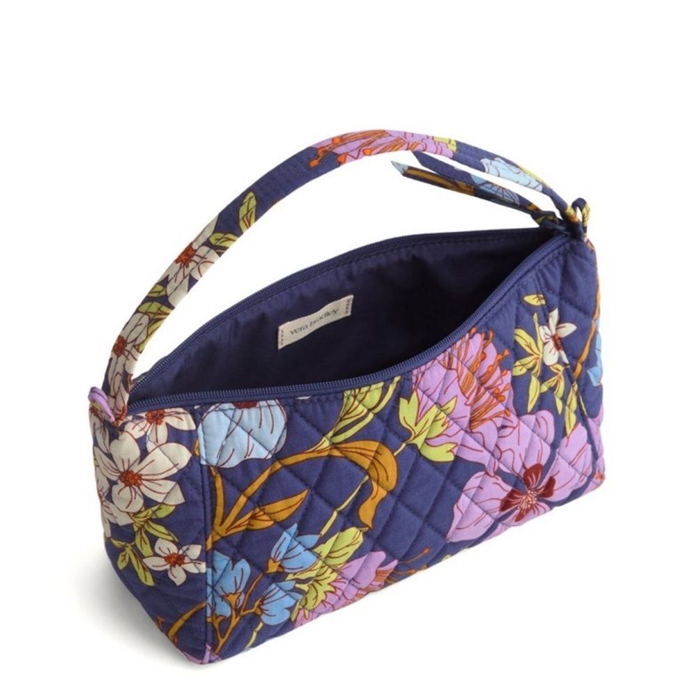 Vera Bradley Mini Slouchy Crossbody Bag Coffee Garden